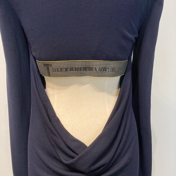 T by Alexander Wang l/s dress w/ open back - Picture 4 of 5